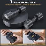 Sportneer Adjustable Dumbbells Set for Home Workouts
