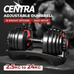 Adjustable 24kg Dumbbell for Home Gym Workouts