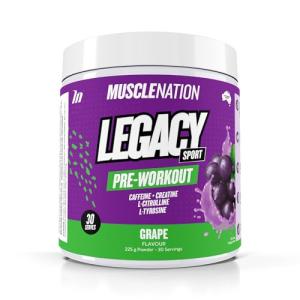 Muscle Nation Grape Legacy Pre-Workout 225g