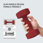 PROIRON 5KG Hex Neoprene Dumbbells - Pair