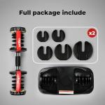 Adjustable 24kg Dumbbell for Home Gym Workouts
