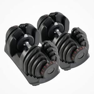 Adjustable 40kg Dumbbell Set for Gym Workouts