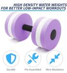 Vivva Aquatic Dumbbells - Water Resistance Set