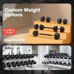 Adjustable 20KG Dumbbell Set for Home Workouts