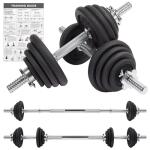20kg Adjustable Dumbbell Set for Home Gym