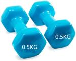 Vinyl-Coated Dumbbell Set for Strength Training