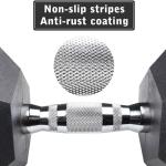 Hex Dumbbells Set (1KG-55KG) - Rubber Coated