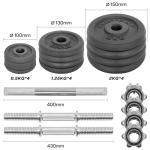 20kg Adjustable Dumbbell Set for Home Gym