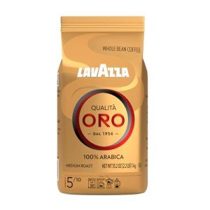 Lavazza Qualità Oro 2.2lb, Medium Roast, 100% Arabica