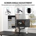 Eureka Ergonomic Dual Adjustable Monitor Stand