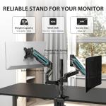 Eureka Ergonomic Dual Adjustable Monitor Stand