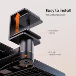 Ergonomic Under Desk Keyboard Tray with 360° Rotation