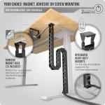 Under Desk Cable Management Spine for Sit Stand Desks