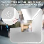 Under Desk Cable Management Tray Set - White