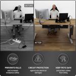 Under Desk Cable Management Spine for Sit Stand Desks