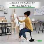 Adjustable Wobble Stool for Active Sitting
