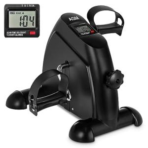 Under Desk Mini Exercise Bike with LCD Display