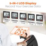 Under Desk Mini Exercise Bike with LCD Display