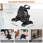 Under Desk Mini Exercise Bike with LCD Display