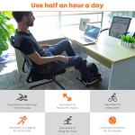 Under Desk Mini Exercise Bike with LCD Display