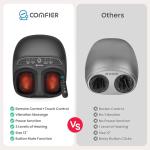 Comfier Shiatsu Foot Massager with Heat and Vibration