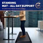 FEATOL Thick Ergonomic Anti-Fatigue Standing Mat