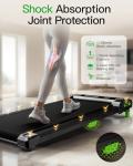 Akluer Under Desk Treadmill with Incline & Remote