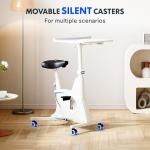 FLEXISPOT Under Desk Exercise Bike with Removable Desktop