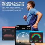 Smart Fitness Tracker Ring with Heart Rate Monitor