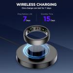 Smart Fitness Tracker Ring with Heart Rate Monitor