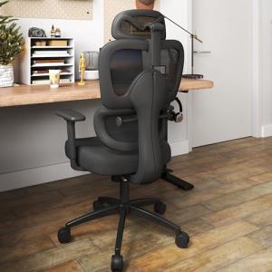 Adjustable Ergonomic Office Chair with Lumbar Support