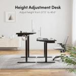 Fezibo Adjustable Electric Standing Desk with Drawer
