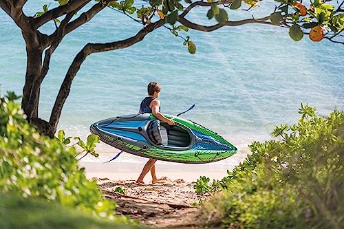 Deluxe Inflatable Kayak Series with Paddles & Pump