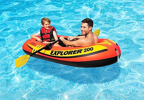 Intex Explorer 200 Inflatable 2 Person Rafting Set