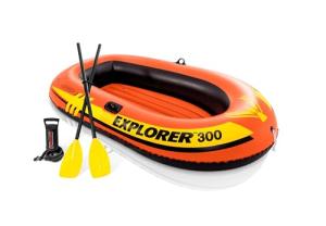 Intex Explorer 300 Inflatable 3-Person Fishing Raft