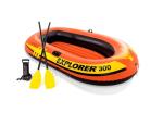 Intex Explorer 300 Inflatable 3-Person Fishing Raft