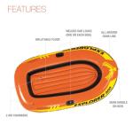 Intex Explorer 300 Inflatable 3-Person Fishing Raft