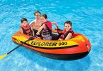Intex Explorer 300 Inflatable 3-Person Fishing Raft