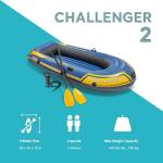 Intex Challenger 2 Inflatable Boat Set with Oars