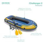 Intex Challenger 2 Inflatable Boat Set with Oars