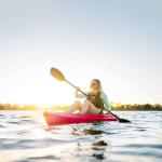 Red Lifetime Daylite 8ft Sit-on-Top Kayak (90775)