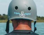 Triple Eight Water Halo Carbon Rubber Helmet M
