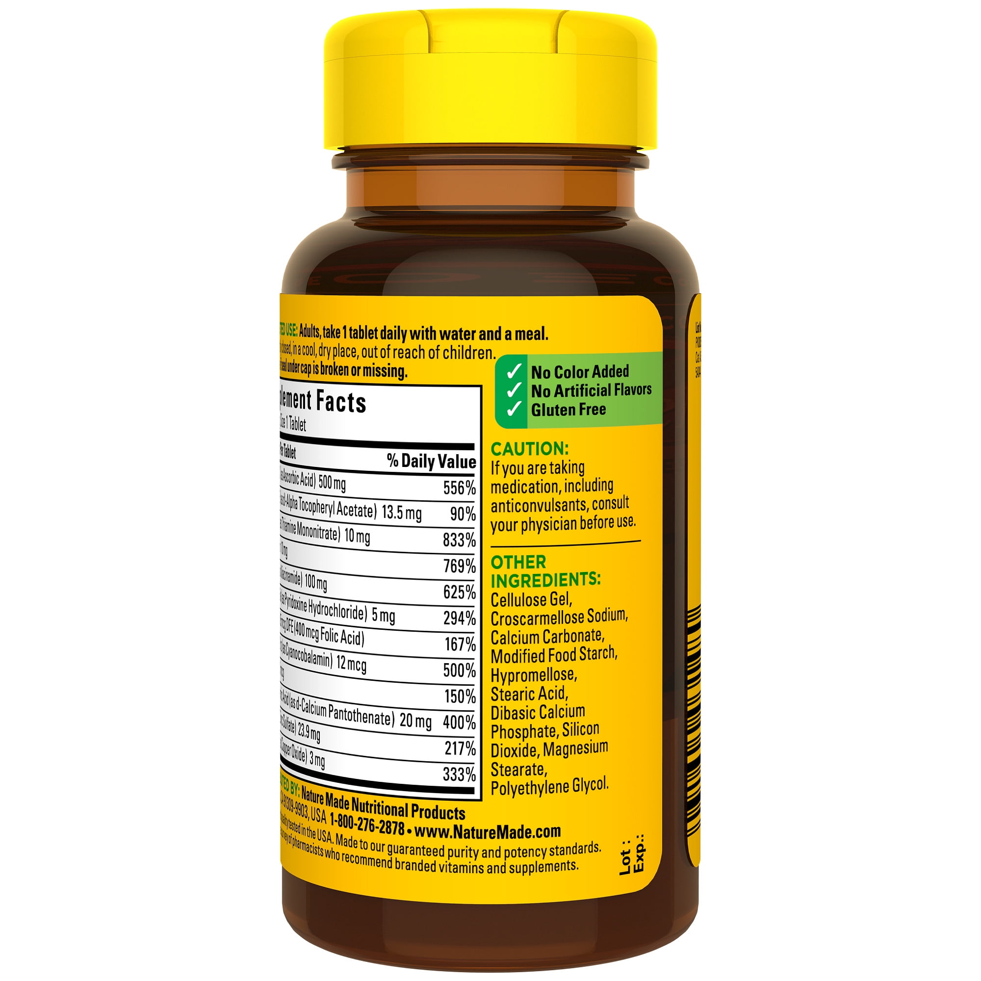 Nature Made Stress B Complex, 80 Tablets