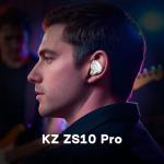 Linsoul KZ ZS10 Pro Gaming Hybrid Earbuds