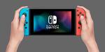 Nintendo Switch with Neon Blue & Red Joy-Con