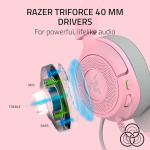 Razer Kraken Kitty V3 X Gaming Headset - Pink
