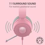 Razer Kraken Kitty V3 X Gaming Headset - Pink