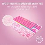 Razer Ornata V3 TKL Gaming Keyboard: Hello Kitty Edition