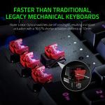 Razer Huntsman Elite RGB Gaming Keyboard with Wrist Rest