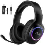 AOC Wireless Gaming Headset with RGB and Mic